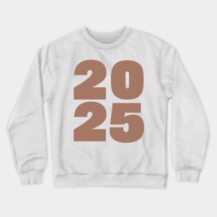Color of the Year 2025 Mocha Mousse Crewneck Sweatshirt